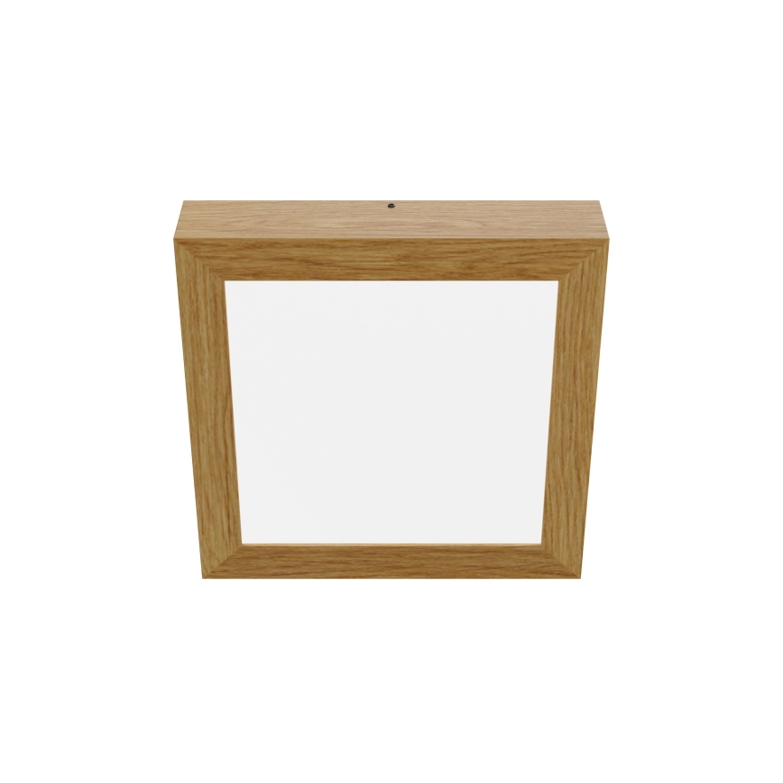 APLED - LED Stropna svjetiljka QUADRA LED/24W/230V hrast