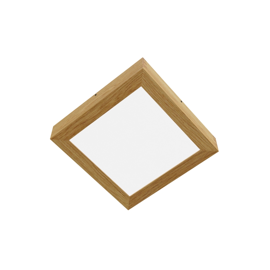 APLED - LED Stropna svjetiljka QUADRA LED/24W/230V hrast