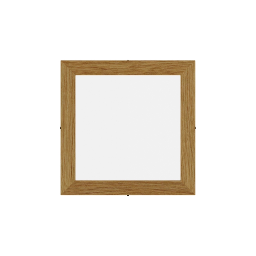 APLED - LED Stropna svjetiljka QUADRA LED/24W/230V hrast