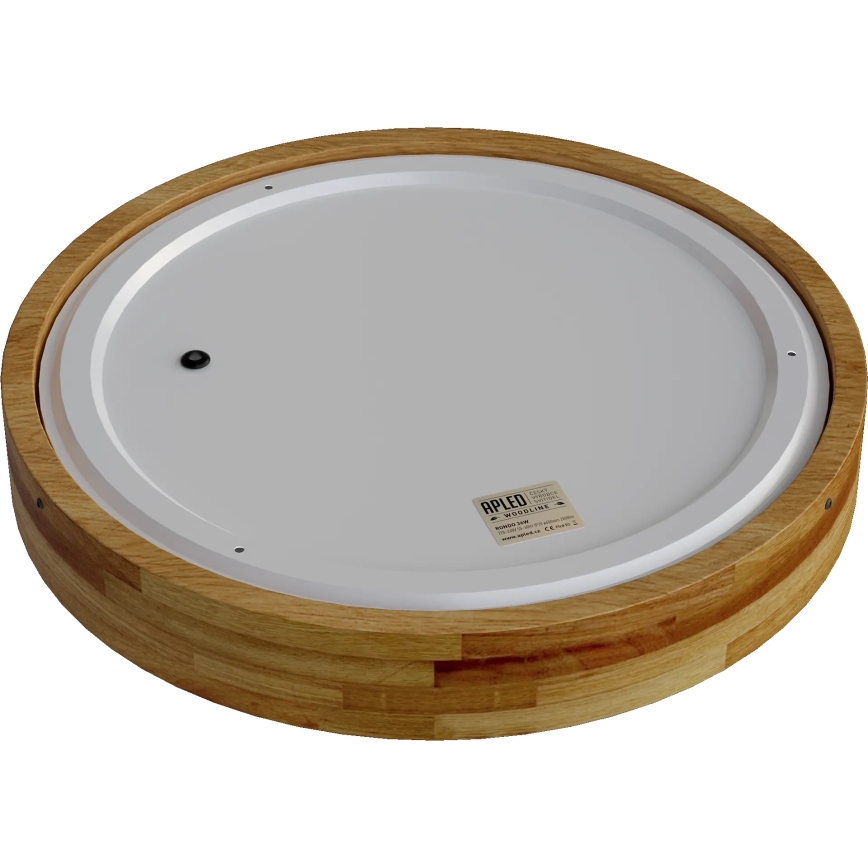 APLED - LED Stropna svjetiljka RONDO LED/36W/230V pr. 40 cm hrast