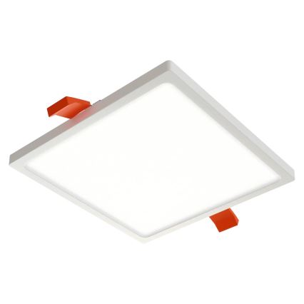 APLED - LED Ugradbena lampa SQUARE SLIM LED/16W/230V 14,5x14,5 cm bela