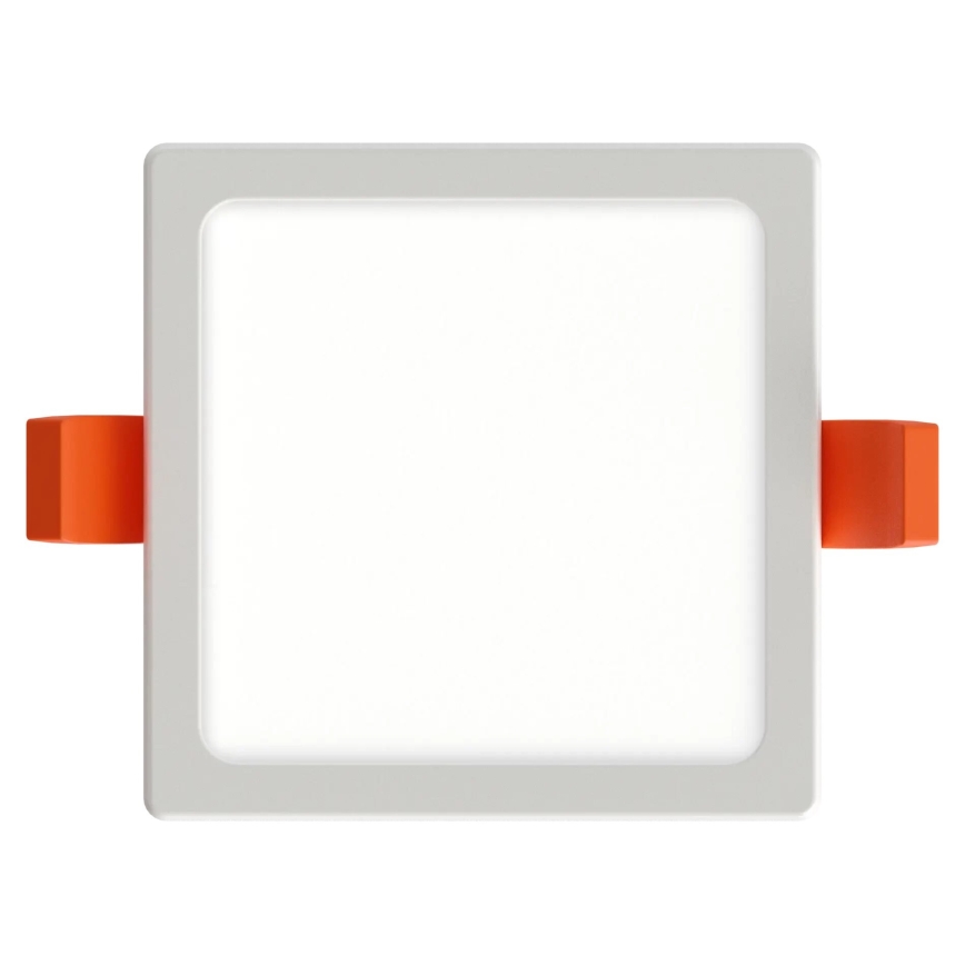 APLED - LED Ugradbena lampa SQUARE SLIM LED/8W/230V 9x9 cm bela