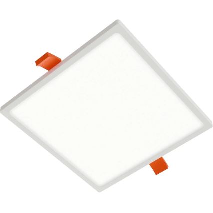 APLED - LED Ugradbena lampa SQUARE SLIM LED/8W/230V 9x9 cm bela