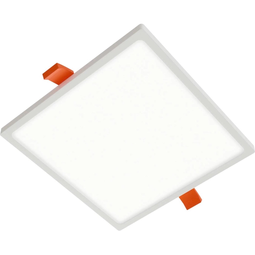 APLED - LED Ugradbena lampa SQUARE SLIM LED/8W/230V 9x9 cm bela