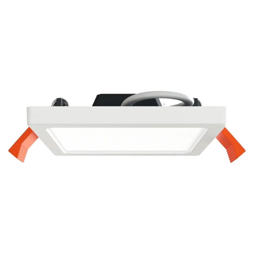 APLED - LED Ugradbena lampa SQUARE SLIM LED/8W/230V 9x9 cm bela