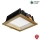 APLED - LED Ugradbena lampa SQUARE WOODLINE LED/6W/230V 3000K 12x12 cm jasen masivno drvo