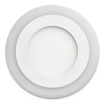 APLED - LED Ugradbena lampa za kupatilo RONDO DUO LED/4W + LED/12W/230V IP41 3000/4000K pr. 19,5 cm bela
