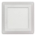 APLED - LED Ugradbeno svetlo za kupatilo SQUARE DUO LED/4W + LED/12W/230V IP41 3000/4000K 19,5x19,5 cm bela