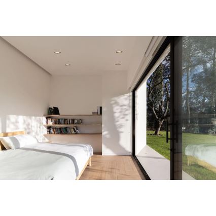 APLED - Ugradno plafonsko LED svetlo RONDO WOODLINE LED/6W/230V 4000K prečnik 15 cm masivni hrast