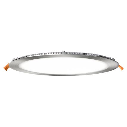 APLED - LED Ugradbena lampa za kupatilo RONDO LED/24W/230V IP40 pr. 30 cm mat krom