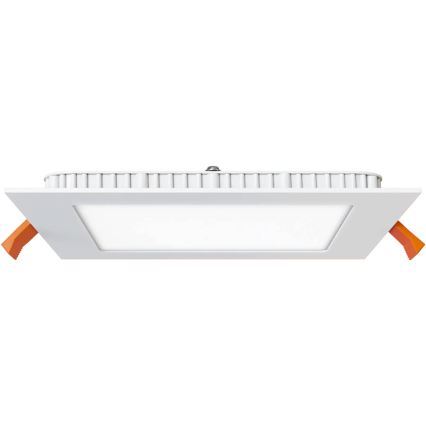 APLED - LED Ugradbena lampa za kupatilo SQUARE LED/12W/230V IP40 17x17 cm bela