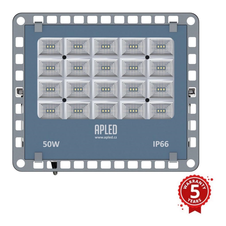 APLED - Spolj. LED flood lampa PRO LED/50W/230V IP66 5000lm 6000K