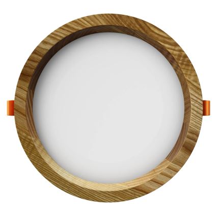 APLED - LED svetlo za spušteni plafon RONDO WOODLINE LED/12W/230V 3000K Ø 20 cm, od masivnog jasena