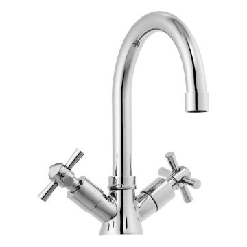 Aqualine - Baterija za umivaonik XENIA 22,2 cm sjajni hrom