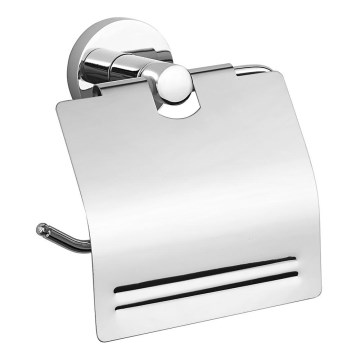 Aqualine - Držač toaletnog papira sa poklopcem SAMBA, sjajni hrom