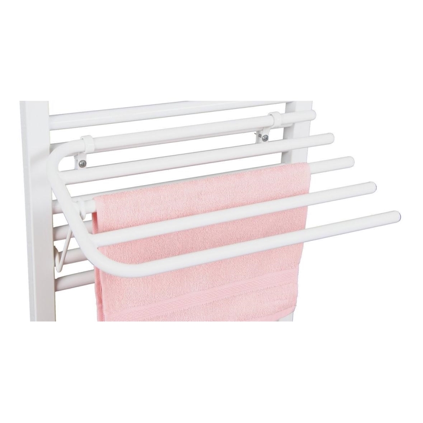 Aqualine - Držač za peškir za radijator 50 cm bela