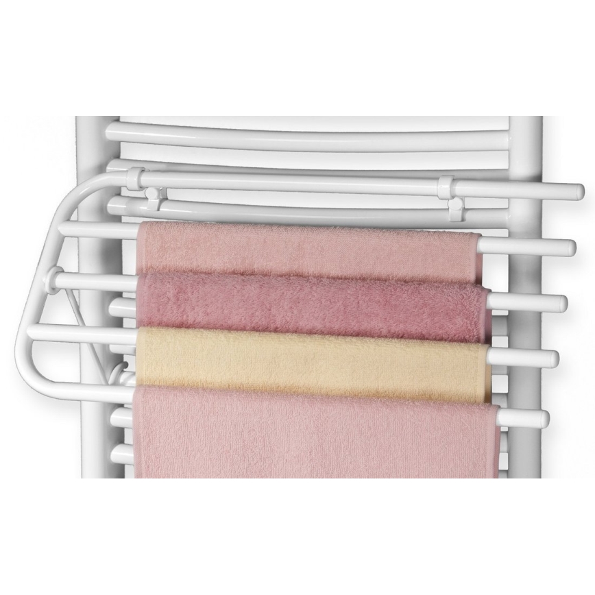 Aqualine - Držač za peškir za radijator 50 cm bela
