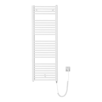 Aqualine - Električni radijator za kupatilo DIRECT-E 400W/230V 132 cm beo ravan