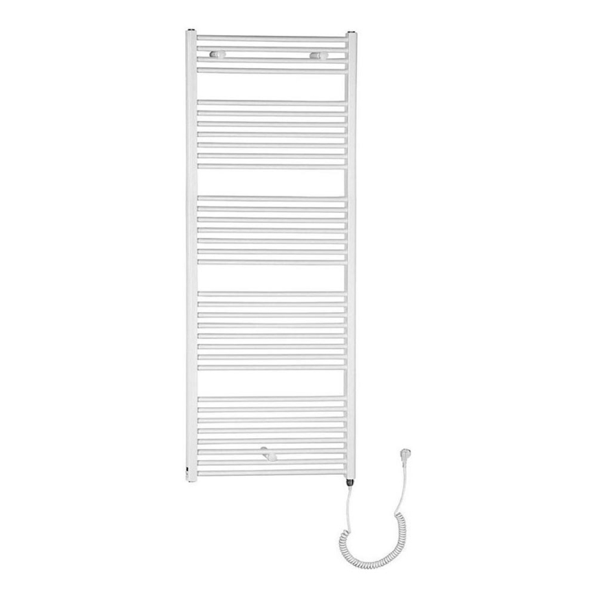 Aqualine - električni za kupatilo radijator DIRECT-E 800W/230V 168 cm bela ravne