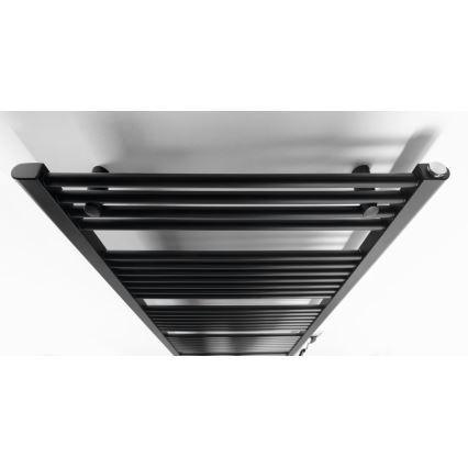 Aqualine - električni za kupatilo radijator DIRECT-E 800W/230V 168 cm matirana crno pravi