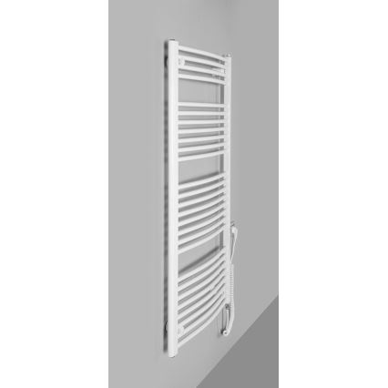 Aqualine - električni za kupatilo radijator ORBIT-E 600W/230V 132 cm bela oble