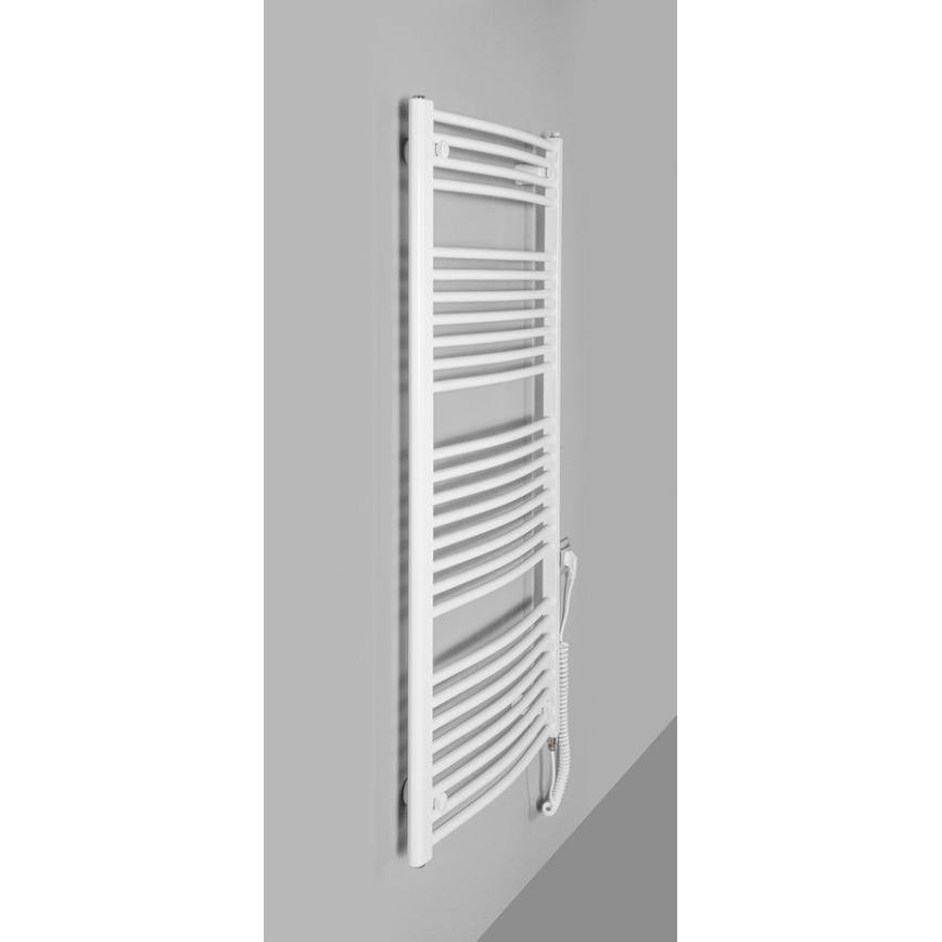 Aqualine - električni za kupatilo radijator ORBIT-E 600W/230V 132 cm bela oble