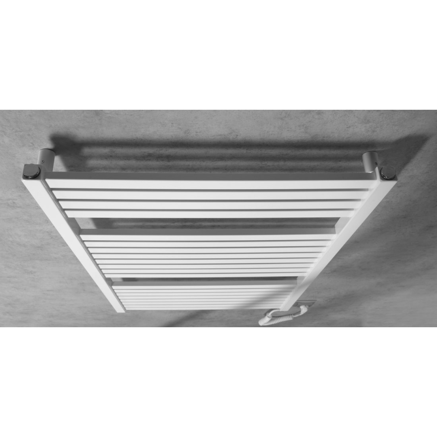 Aqualine - električni za kupatilo radijator TONDI-E 400W/230V 97 cm bela uglast