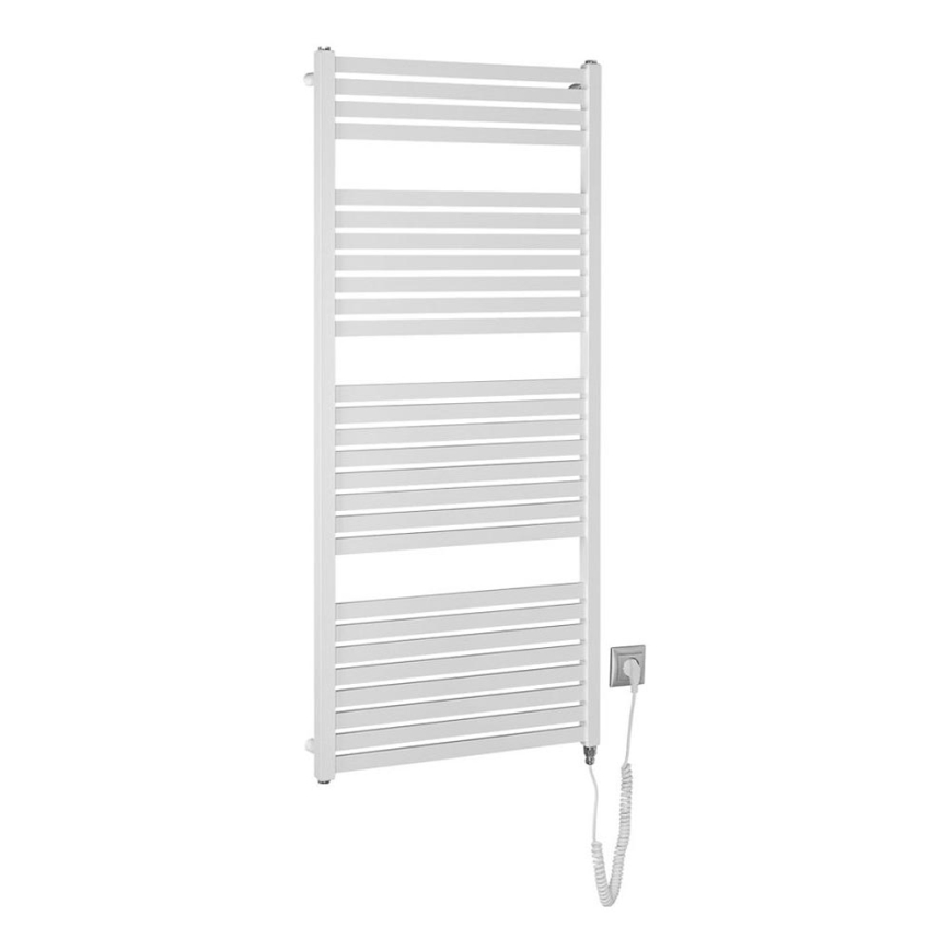 Aqualine - električni za kupatilo radijator TONDI-E 600W/230V 133 cm bela pravi