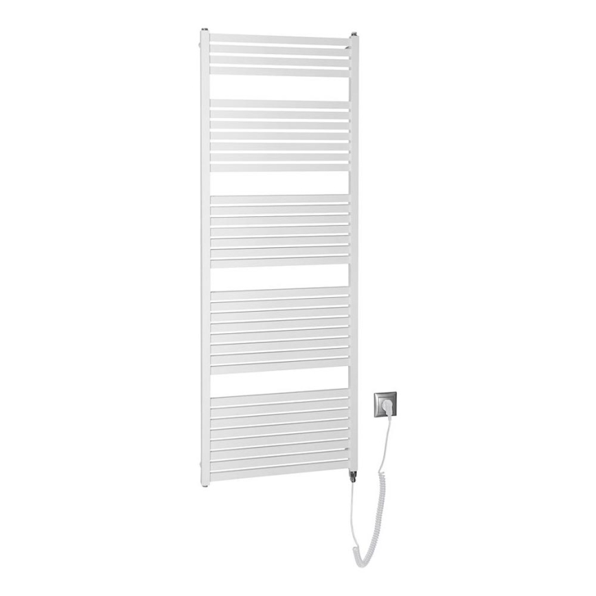 Aqualine - električni za kupatilo radijator TONDI-E 800W/230V 169 cm bela pravi