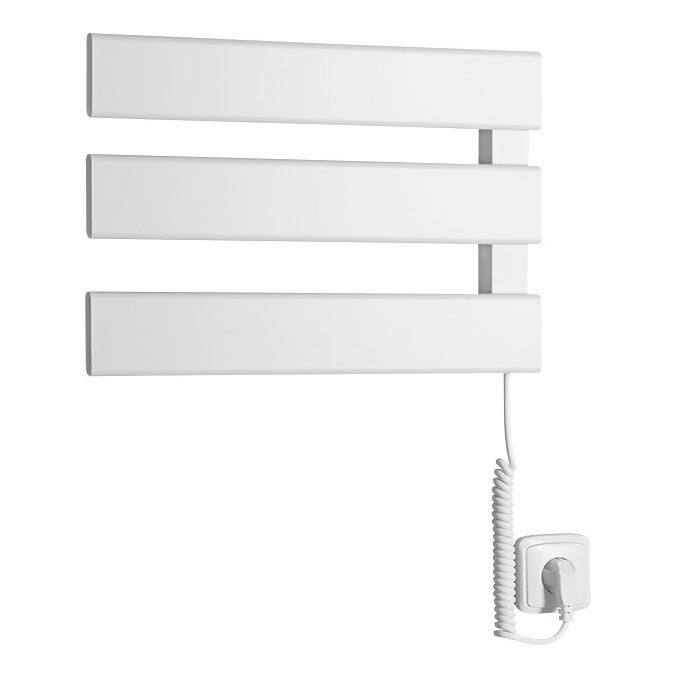 Aqualine - Električno sušilo za peškire ELVIS 50W/230V 34,2 cm bela desna