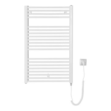 Aqualine - Kupaonski električni radijator DIRECT-E 400W/230V 96 cm, beo, ravan