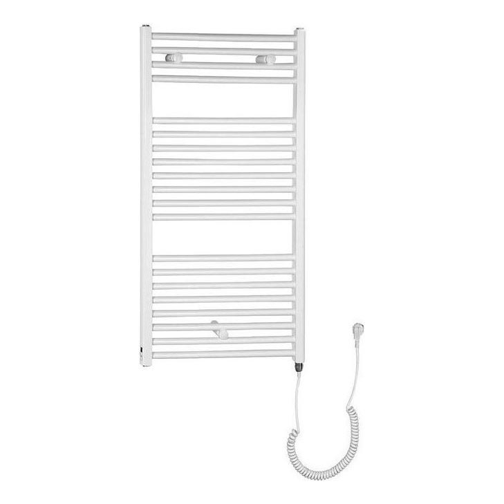 Aqualine - Kupatilski električni radijator DIRECT-E 300W/230V, 96 cm, ravan, beli