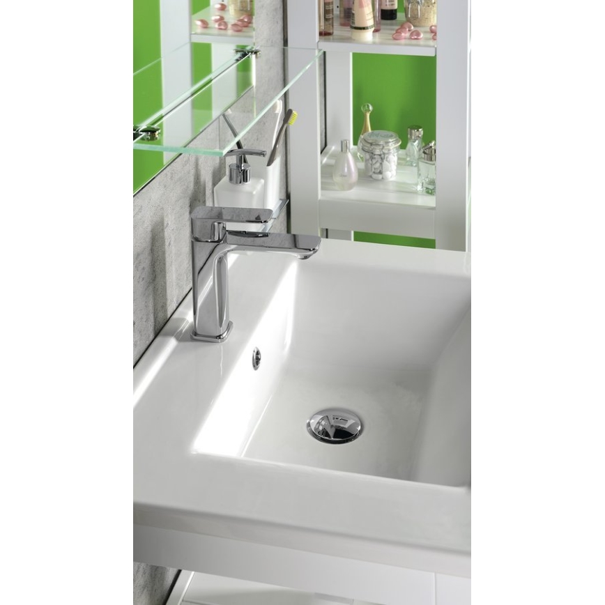 Aqualine - Slavina za lavabo FACTOR sjajni krom