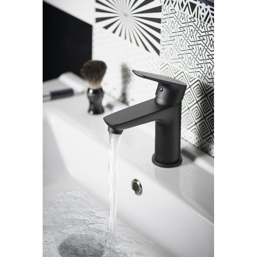 Aqualine - Slavina za lavabo LOTTA matirana crno
