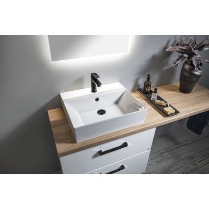 Aqualine - Slavina za lavabo LOTTA matirana crno
