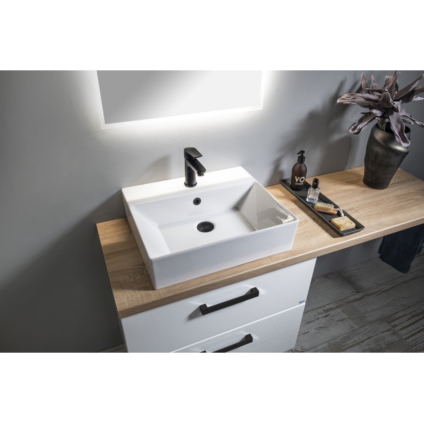 Aqualine - Slavina za lavabo LOTTA matirana crno