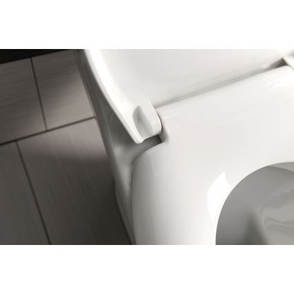 Aqualine - Toaletna daska SOFIA sa SoftClose prigušiva, bela