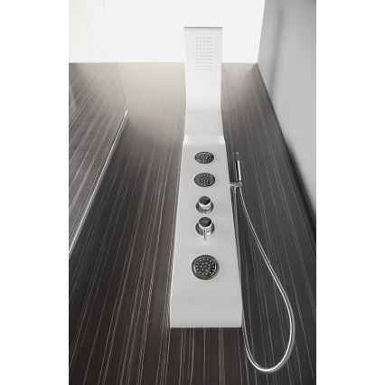 Aqualine - Tuš panel YUKI mat bela