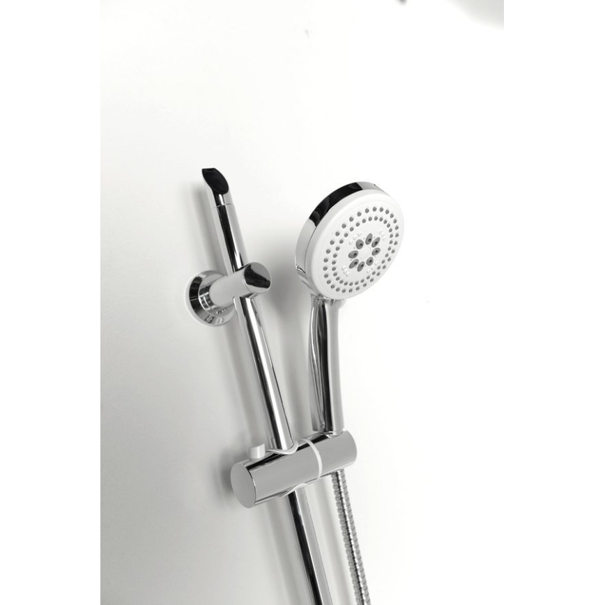 Aqualine - Tuš set SUNRA sjajni hrom