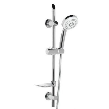 Aqualine - Tuš set SUNRA sjajni hrom