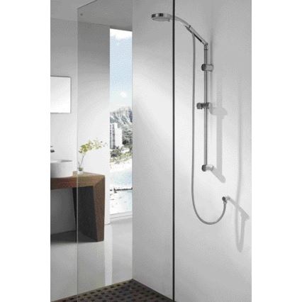 Aqualine - Tuš set TILA sjajni hrom