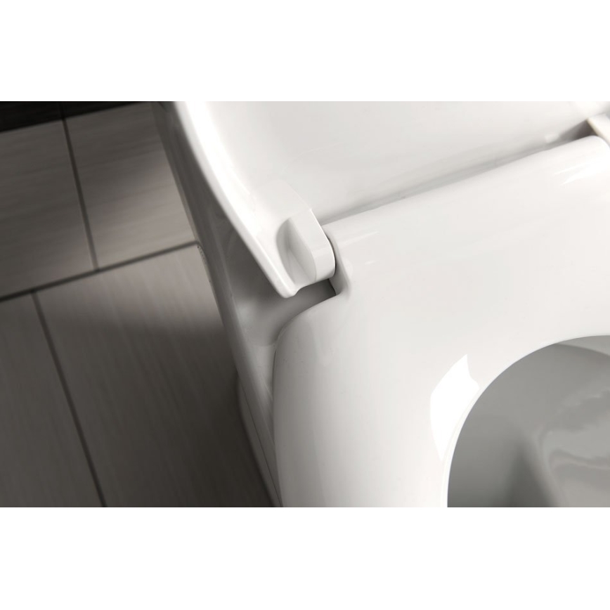 Aqualine - WC daska SOFIA SoftClose bela