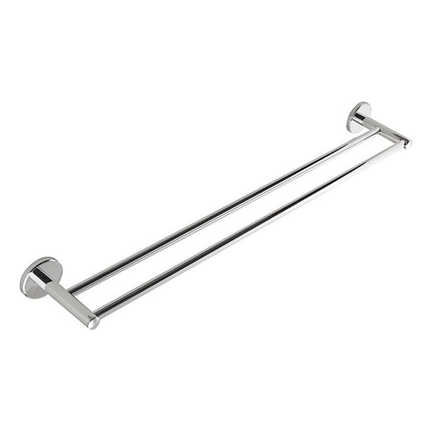 Aqualine - Zidni držač za peškire SAMBA 12x64,5 cm sjajni krom