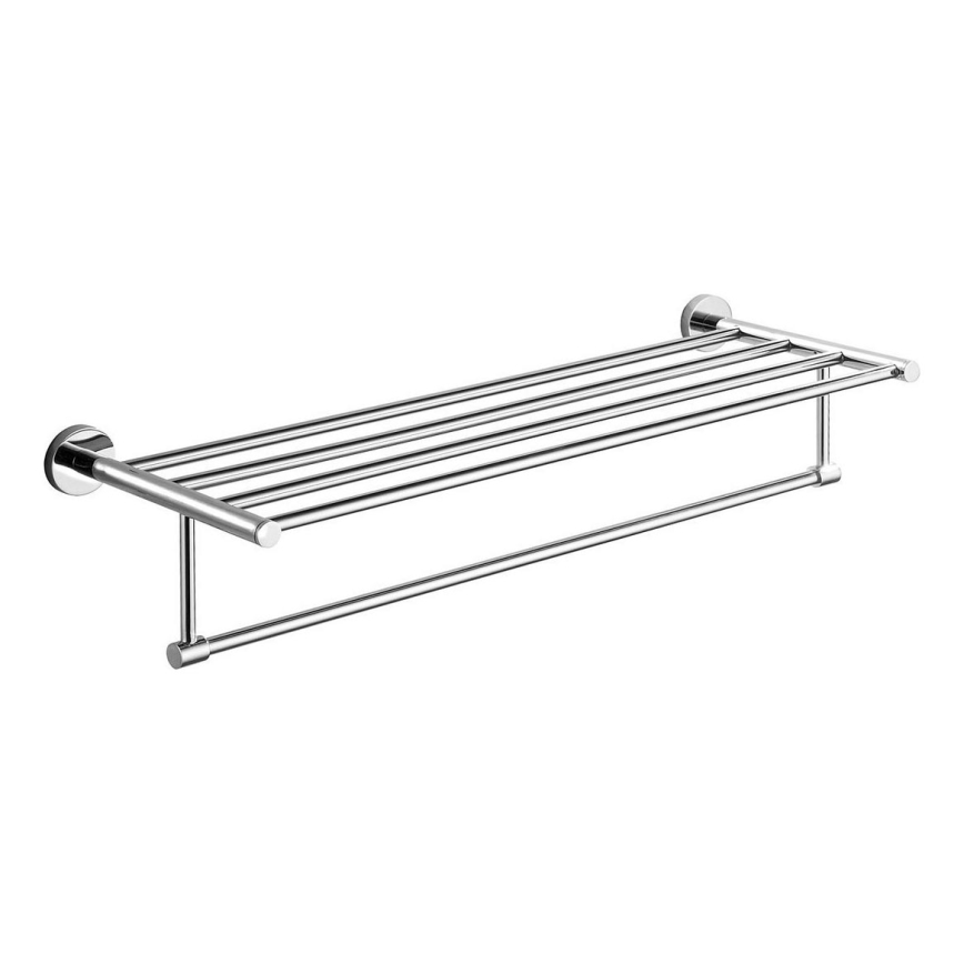 Aqualine - Zidni držač za peškire SAMBA 21x62,5 cm sjajni krom