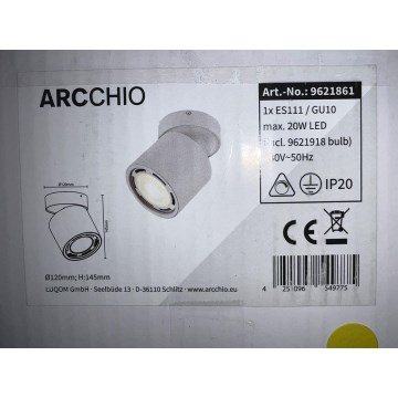 Arcchio - LED Reflektorska lampa AVANTIKA 1xGU10/ES111/11,5W/230V