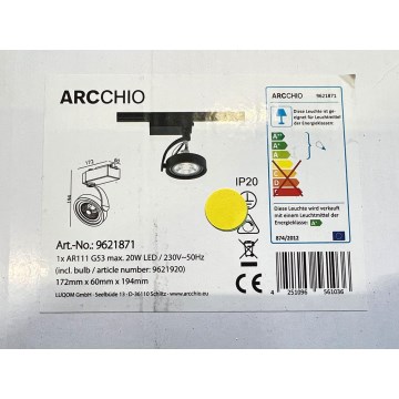 Arcchio - LED spot za šinski sistem RICK AR111 1xG53/13W/230V