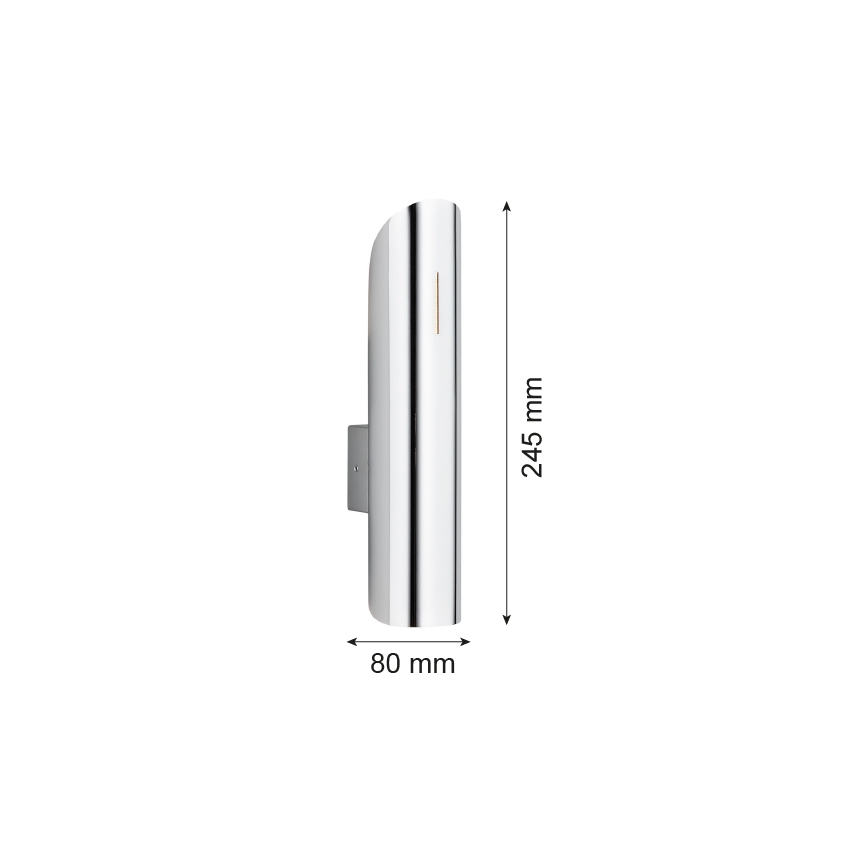 Argon 1038 - Zidna lampa AKRON 2xG9/5W/230V