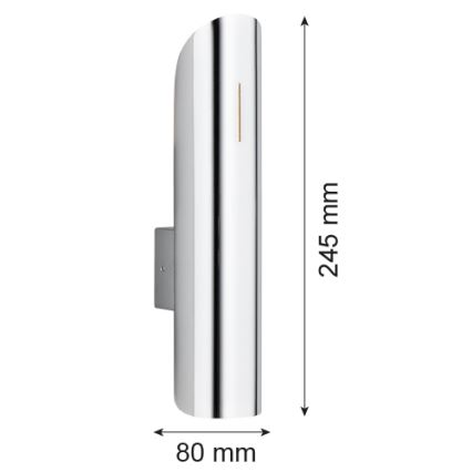 Argon 1038 - Zidno svetilo AKRON 2xG9/5W/230V