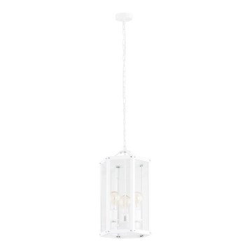 Argon 1251 - Luster na lancu BODRUM 3xE27/15W/230V bela