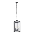 Argon 1253 - Luster na lancu BODRUM 3xE27/15W/230V crni